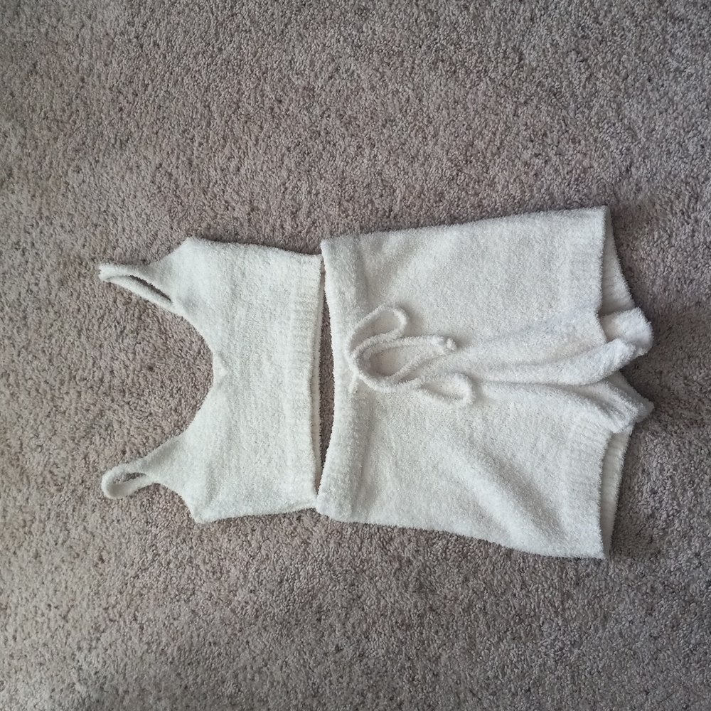 Fashion Nova Living In It Cozy Set sz M